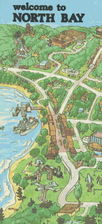 Sample Cartoon of North Bay