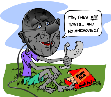 Sample Illustration of Cartoon Character